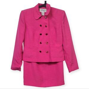 Adolfo Atelier two-piece skirt set, size, 6